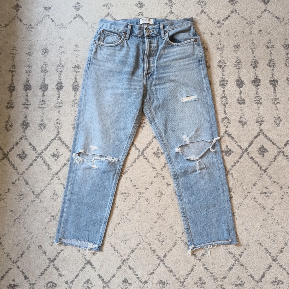 Agolde Jeans Jamie High Rise Distressed size 27